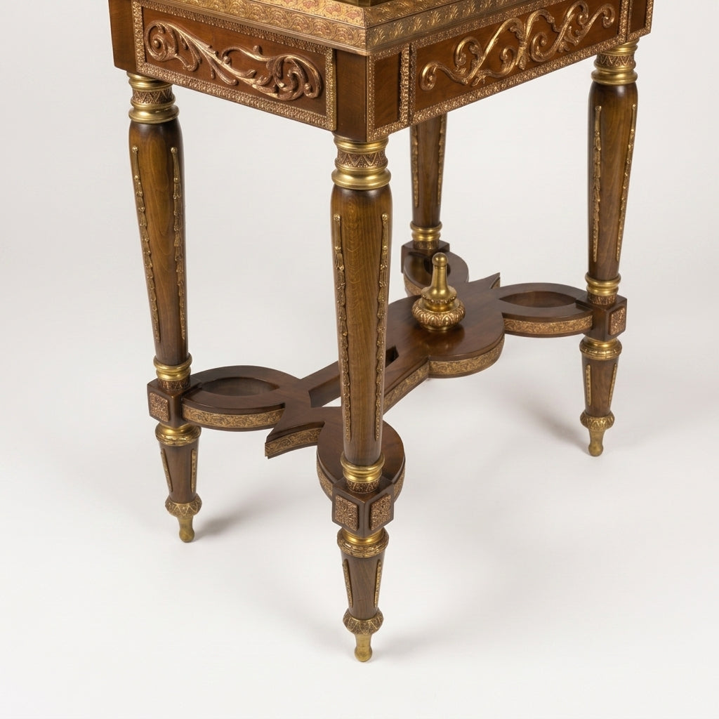 Louis XVI-Style Cabinet on Stand