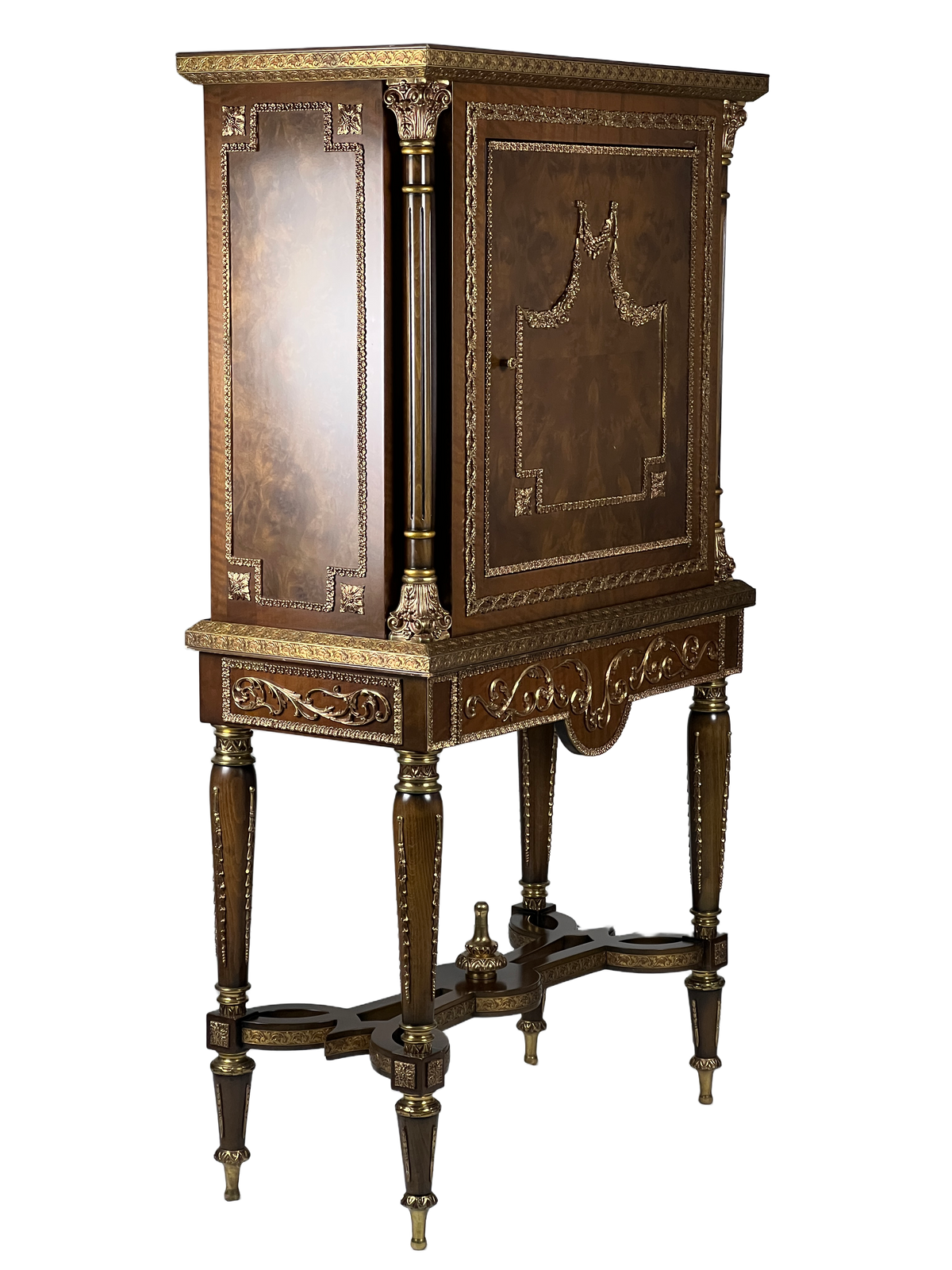 Louis XVI-Style Cabinet on Stand